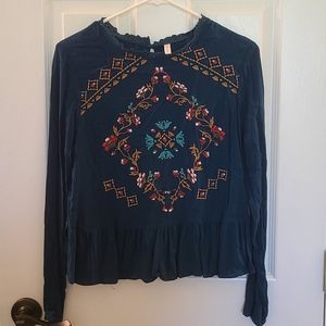 Embroidered Top